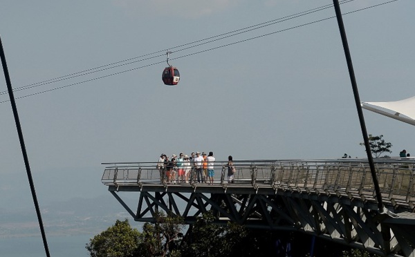 Malaisie: des touristes bloqués après une panne de téléphérique