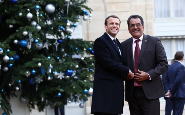Territoriales : Edouard Fritch soutenu par le parti d'Emmanuel Macron