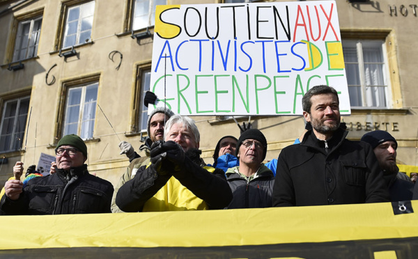 Intrusion à Cattenom: de la prison pour les militants de Greenpeace