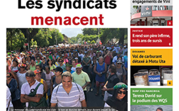 TAHITI INFOS N°1112 du 7 mars 2018