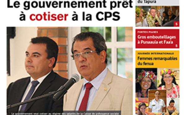 TAHITI INFOS N°1113 du 8 mars 2018