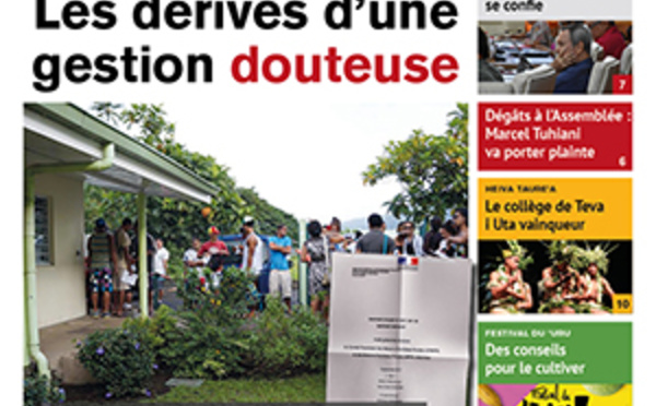 TAHITI INFOS N°1116 du 13 mars 2018