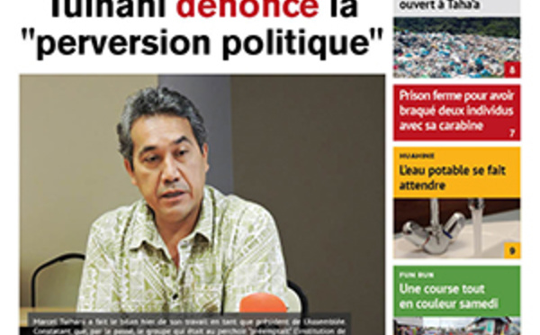 TAHITI INFOS N°1121 du 20 mars 2018