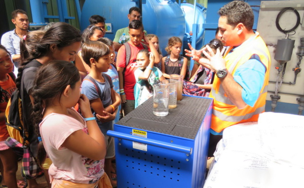 L'eau est à l'honneur cette semaine à Moorea
