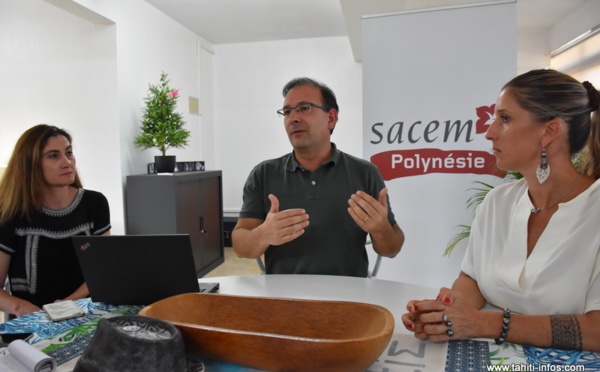 La Sacem restaure l'économie des droits d'auteurs au fenua