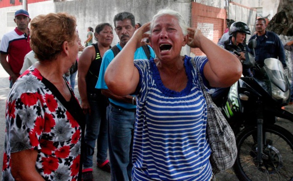 Venezuela: une mutinerie dans un commissariat surpeuplé fait 68 morts