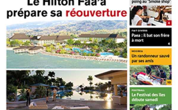 TAHITI INFOS N°1128 du 29 mars 2018