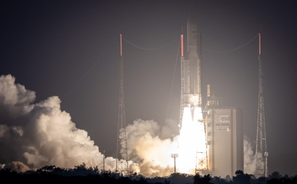 Mission réussie pour Ariane 5 qui a placé sur orbite deux satellites de télécommunications