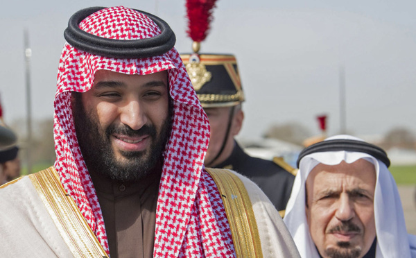A Paris, visite à haute teneur diplomatique pour le prince héritier saoudien