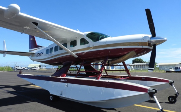 L'hydravion désormais disponible au fenua