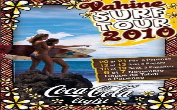 2e Etape de la Coca - Cola Light Vahine Surf Tour 2010