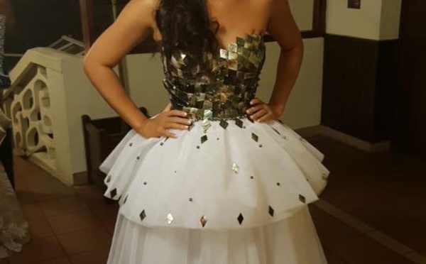 Manuarii Teauroa, gagnant du concours de styliste haute couture 