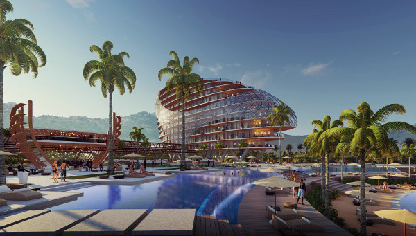 Marriott Hotel régnera sur le Village tahitien