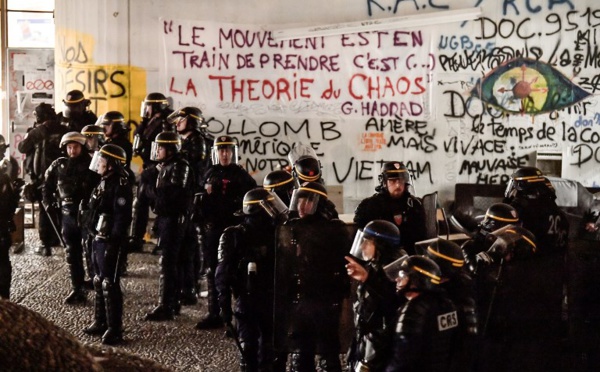 Universités: le blocage de Tolbiac levé après une intervention policière