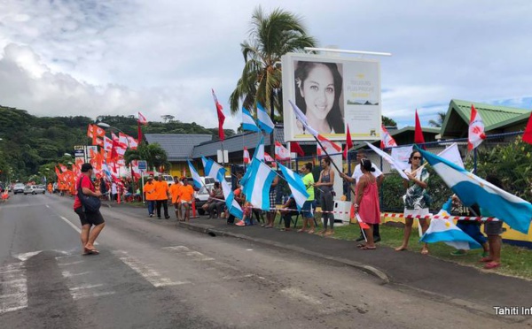 [Photos] Ambiance à Tahiti un jour d'élection