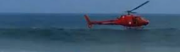 Chute d'un hélicoptère près d'une plage à Rio, un mort