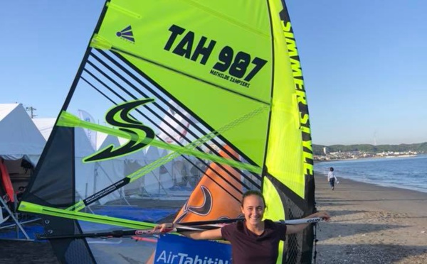 Windsurf - Yokosuka Beach PWA : Un début de compétition difficile pour Mathilde Zampieri