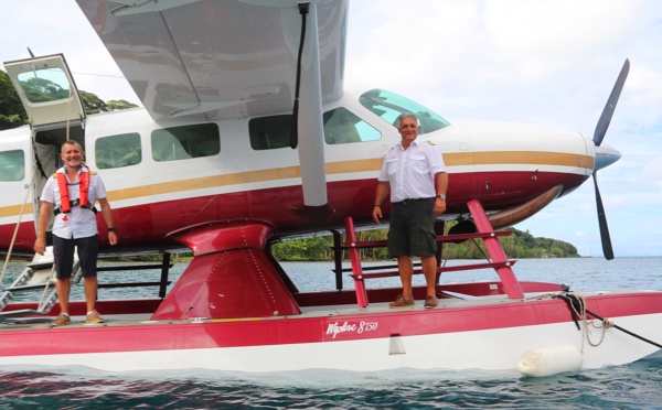 Tahiti Air Charter : début des vols en hydravion aux îles Sous-le-vent