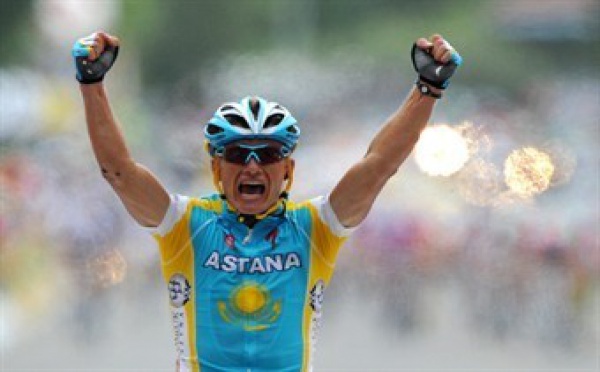 Tour de France - 13e étape: le numéro de Vinokourov