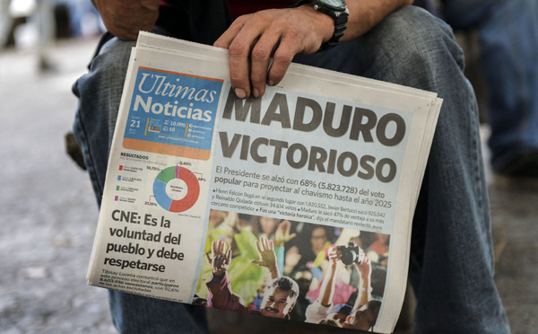 Nouvelles sanctions américaines après la réélection de Maduro