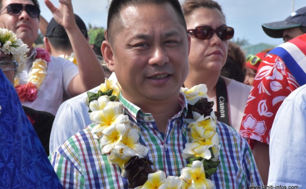 Wang Cheng : "Vous avez la plus grande zone de lagons au monde"