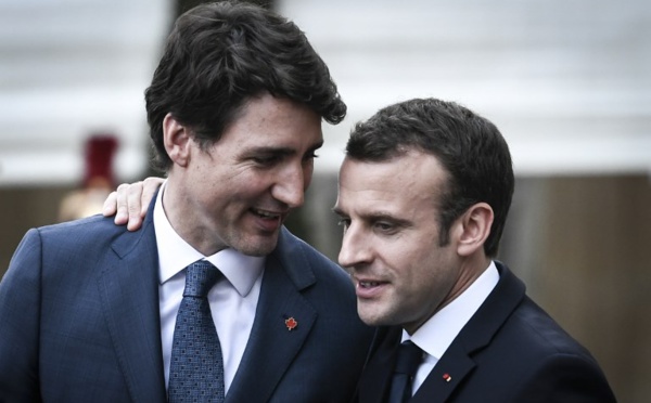 Macron chez Trudeau avant un G7 ébranlé par la guerre commerciale