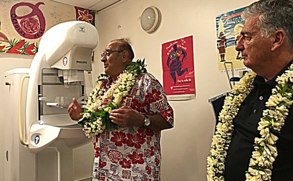 Un mammographe inauguré à l'hôpital de Nuku Hiva