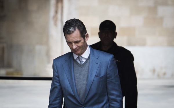 Espagne: le beau-frère du roi, plus proche de la prison, après sa condamnation en appel