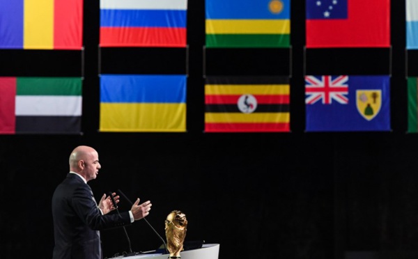 Le Mondial-2026, le premier à 48 équipes, attribué au trio Etats-Unis/Canada/Mexique