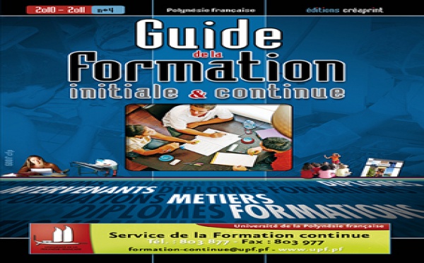 Le Guide de la Formation vient de sortir !