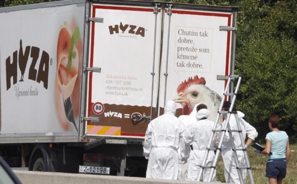 Mort de 71 migrants dans un "camion charnier": 25 ans ferme pour les têtes du réseau