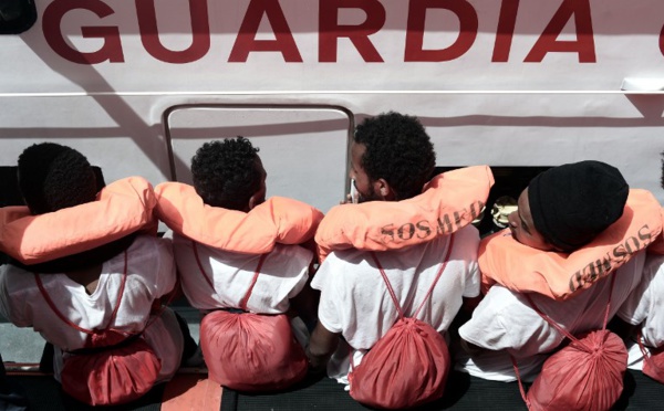 Deux noyés le week-end dernier quand l'Aquarius a secouru un bateau de migrants