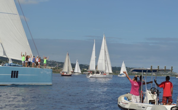 Voile - Tahiti Moorea Sailing : 50 voiliers de passage du 22 au 24 juin