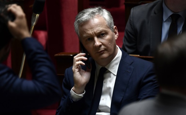 Bruno Le Maire évoque une croissance de 1,8% en France en 2018