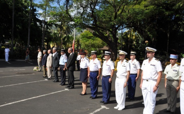Commémoration du 70 ème anniversaire du ralliement de la Polynésie française à la France Libre