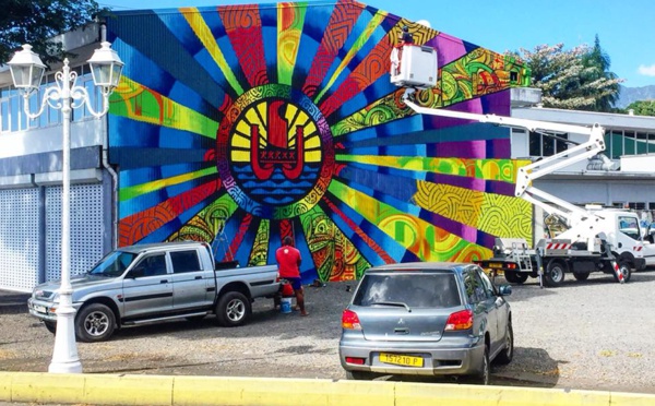 Une fresque pour célébrer le 29 juin