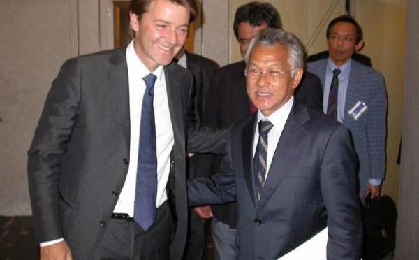 Gaston TONG SANG reçoit le soutien de François BAROIN