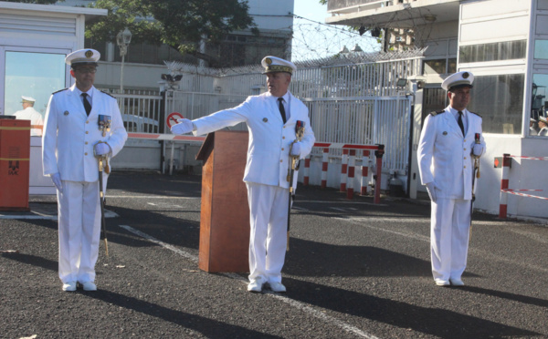 Un nouveau commandant pour la base navale