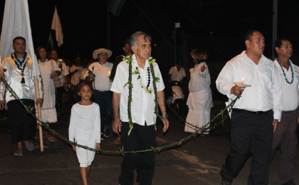 Marche et théâtre pour le Tavini à Faa’a