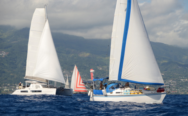 Voile - Tahiti Moorea Sailing : 56 voiliers ont participé à l'évènement