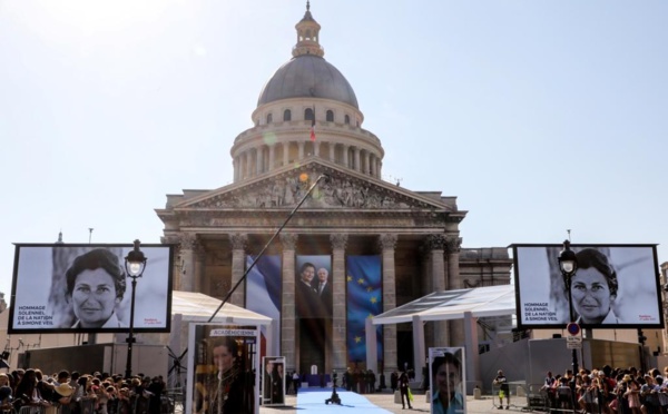 Simone Veil est entrée au Panthéon