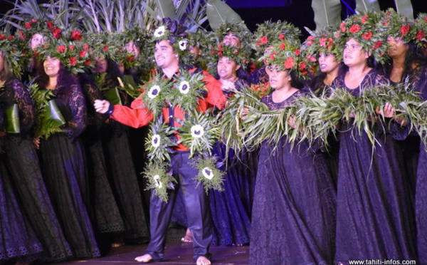 Heiva i Tahiti : la prestation de "Reo Papara" en photos