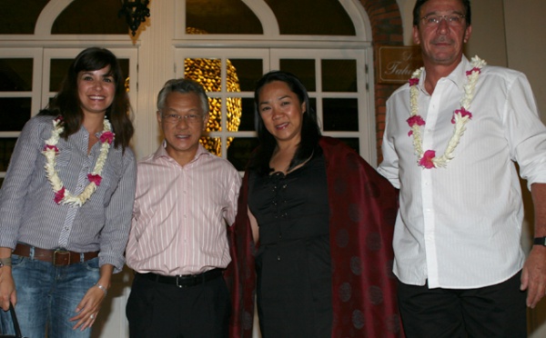 Rencontre avec M. Philippe GOMES, Président du Gouvernement de la Nouvelle-Calédonie