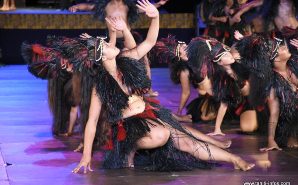 Heiva i Tahiti : le spectacle de "Te ao uri nō te-ara-hiti" en photos
