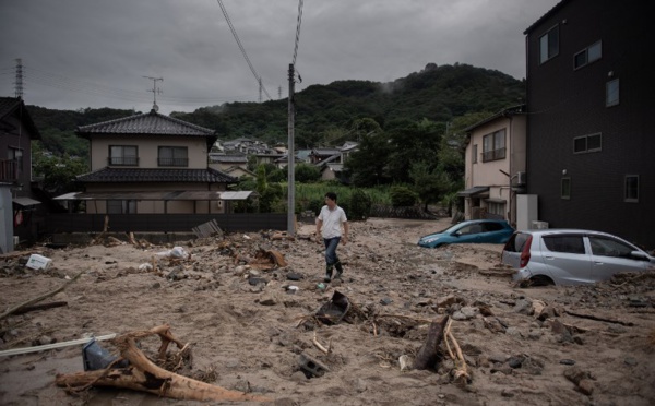 Intempéries au Japon: le bilan officiel provisoire monte à 141 morts