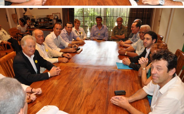 M.Adoplhe Colrat rencontre M. François ROUBAUD, président de la CGPME nationale