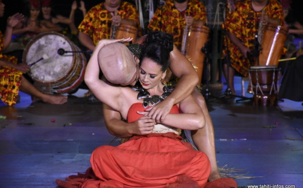 Heiva i Tahiti : la prestation de Nonahere en photos