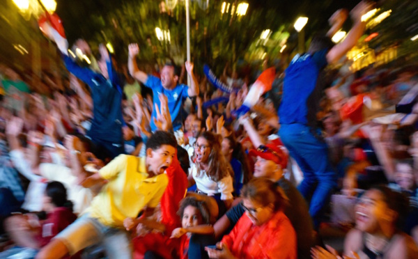Place Vaiete : La finale de la coupe du monde en image