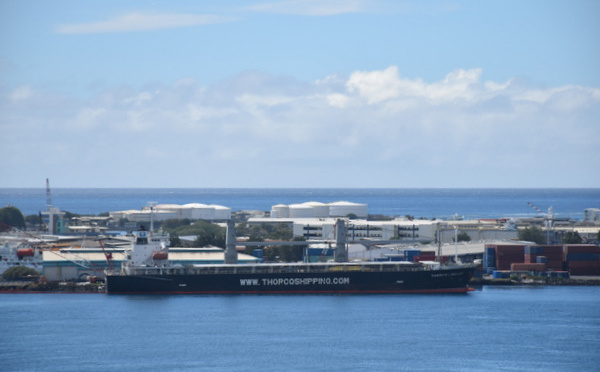 Le Thorco Lineage quittera le port de Papeete ce jeudi