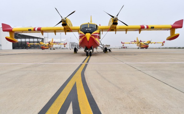 La France envoie deux Canadair en Suède pour combattre les feux